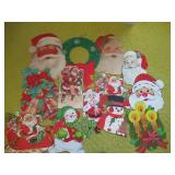 BOX LOT: VTG HANGING CHRISTMAS DECOR