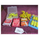 BOX LOT: CHALK W/ PRODUCT, CORN SKEWERS GALORE