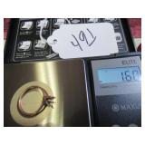 10-KT GOLD RING - 1.58G IN WEIGHT