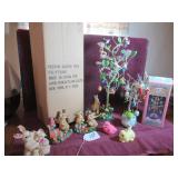 BOX LOT: FESTIVE EASTER TREES - 12" + 18"