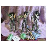 BOX LOT: KISS ACTION FIGURES