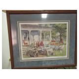 CHARLES PETERSON "YARD SALE" PRINT