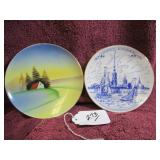 RUSSIAN NAVY & MEITO PAINTED PLATES