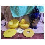 IVORY PYRALIN CELLULOID DRESSER LOT