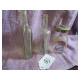 FOLEY SAUERS BOTTLES & COIN BANK