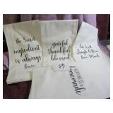 (4) NEW MICHAEL GRACE KITCHEN TOWELS
