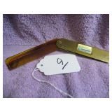WIESNER OF MIAMI MOTHER OF PEARL COMB