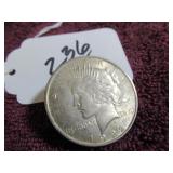 1922 SILVER PEACE DOLLAR