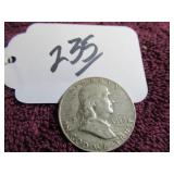 1953-D SILVER FRANKLIN HALF DOLLAR