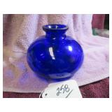 COBALT BLUE VASE