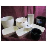(8) VARIOUS PLANT POTS