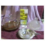RODGERS "FLAIR" SPOON & TRAY SET