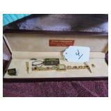 JULES JURGENSEN LADIES WATCH W/ GEMSTONES