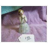 VTG JAPAN GLASS BELL RINGER