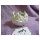 SILVESTRI BISQUE XMAS CANDLE HOLDER