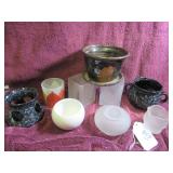 BOX LOT: TEA LIGHT HOLDERS & VASES