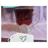 1907 MINERAL POINT WI FAIR MUG