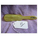 VTG LADIES CELLULOID SHOE HORN