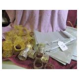 SILVER NAPKINS & NAPKIN RINGS