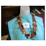COSTA RICA EXOTIC WOOD JEWELRY SET