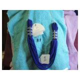ALPHA NECKLACE & EARRINGS
