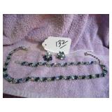 TRIFARI NECKLACE, BRACELET & EARRINGS