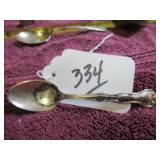 GORHAM "RONDO" STERLING SUGAR SPOON