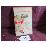 VTG HALLMARK XMAS COCKTAIL RECIPES