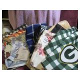 (8) TABLE RUNNERS & HAND TOWELS