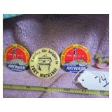 VTG PINBACKS - HAYWARD WI & AVON