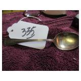 1919 ENGRAVED STERLING SPOON - BELOIT WI