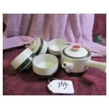 KUTANIWARE PORCELAIN TEA SET