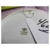 LIMOGE DESSERT PLATE - MOROCCO KING & QUEEN