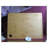 KIKOIN (NEW) BAMBOO CUTTING BOARD - 16"W X 12.5"D