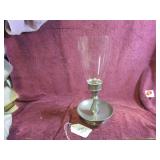 PEWTER HURRICANE CANDLE HOLDER BY QUEEN ART, NY...