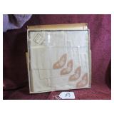 MCM KAYE WALT TEA SET - EMBROIDERED - ORIGINAL...
