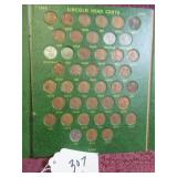 1940 TO 1953 WHEAT-BACK PENNIES W/ ALL MINTS -...
