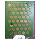 WHEAT & MEMORIAL 1-CENT + 39-TOTAL COINS -...
