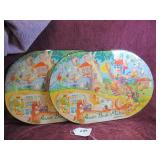 (2) SOUVENIR PLACEMATS FROM AUSTRALIA