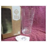 MAP OF MADISON, WI BY WELL TOLD - 16-OZ GLASS -...