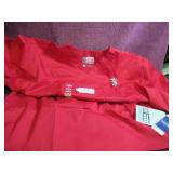 NEW WONDER WORK SCRUB TOP W/ BUCKY BADGER LOGO...