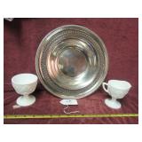 WILLIAM RODGERS SERVING TRAY - SILVER-PLATED, +...