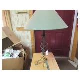 TWISTED METAL TABLE LAMP - 30"H