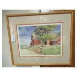 491/2000 - CHARLES PETERSON - "RFD" PRINT -...