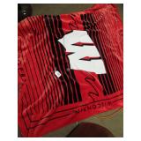 WI BADGER BLANKET - HEAVY POLYESTER - VG - 5