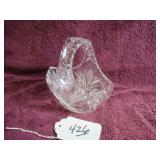 VTG BOHEMIAN-STYLE LEAD CUT CRYSTAL...