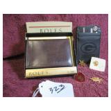 ROLFS & PACKERS WALLETS, BOY SCOUT PINS
