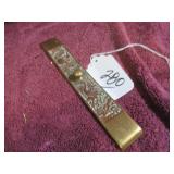 KOREAN CAST BRASS PAPER WEIGHT