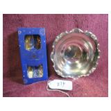 2-PIECE STEEL SPOON & FORK SET W/ ANGEL WINGS &...