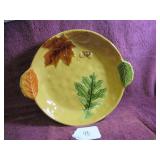 HARVEST HANDLED & EMBOSSED DISH - NEW - 13"W